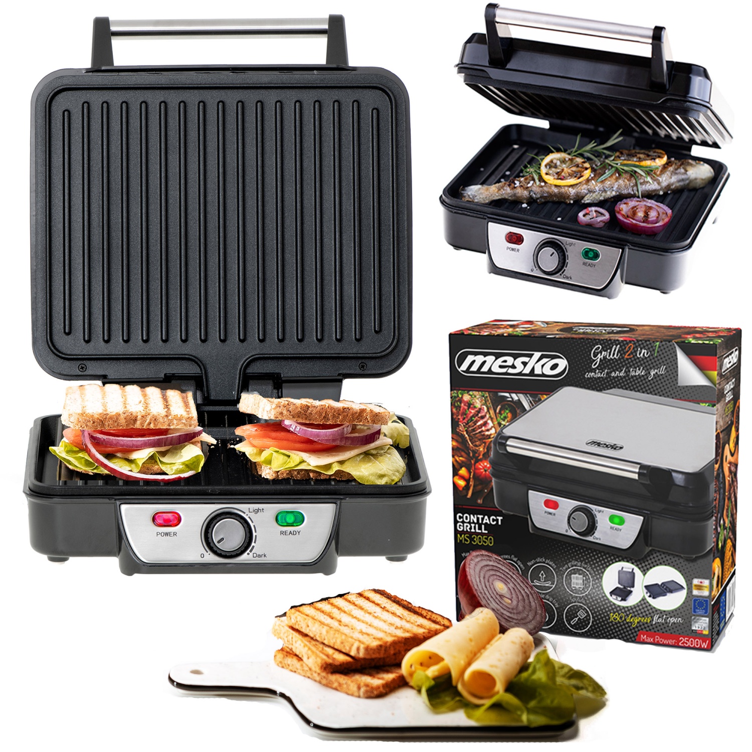Mesko MS 3050 Elektrischer Grill – Bild 10