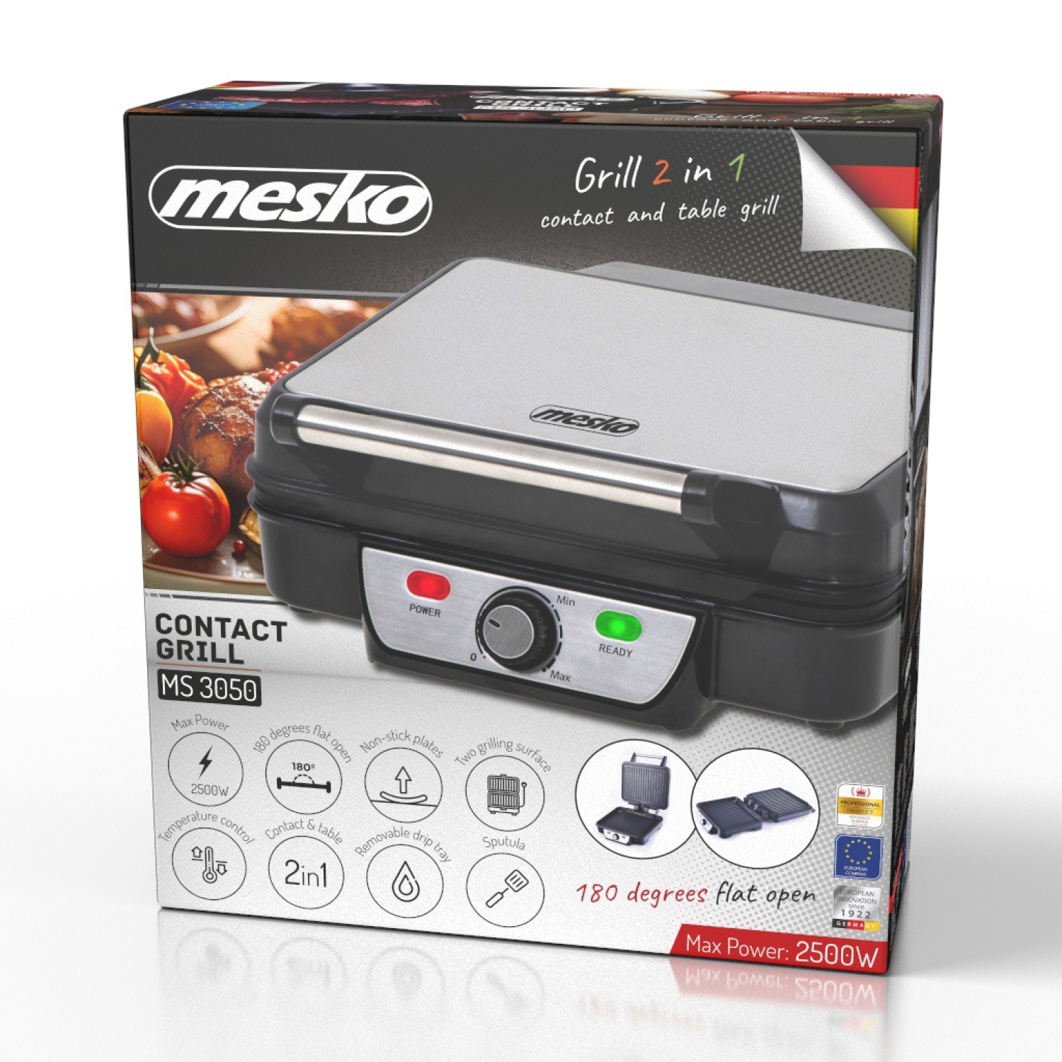Mesko MS 3050 Elektrischer Grill – Bild 2
