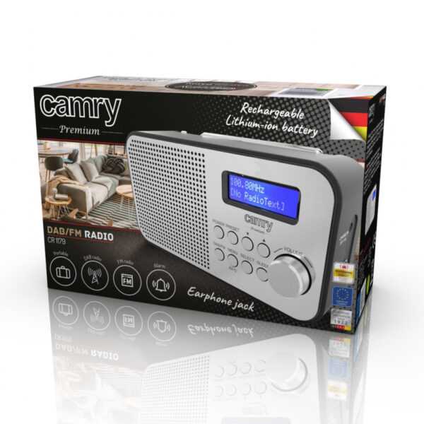 CAMRY CR 1179 RADIOWECKER - FM / DAB / DAB + DIGITALRADIO